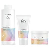 Shampoo 1000ml + Acondicionador + Mascarilla Wella Color Motion