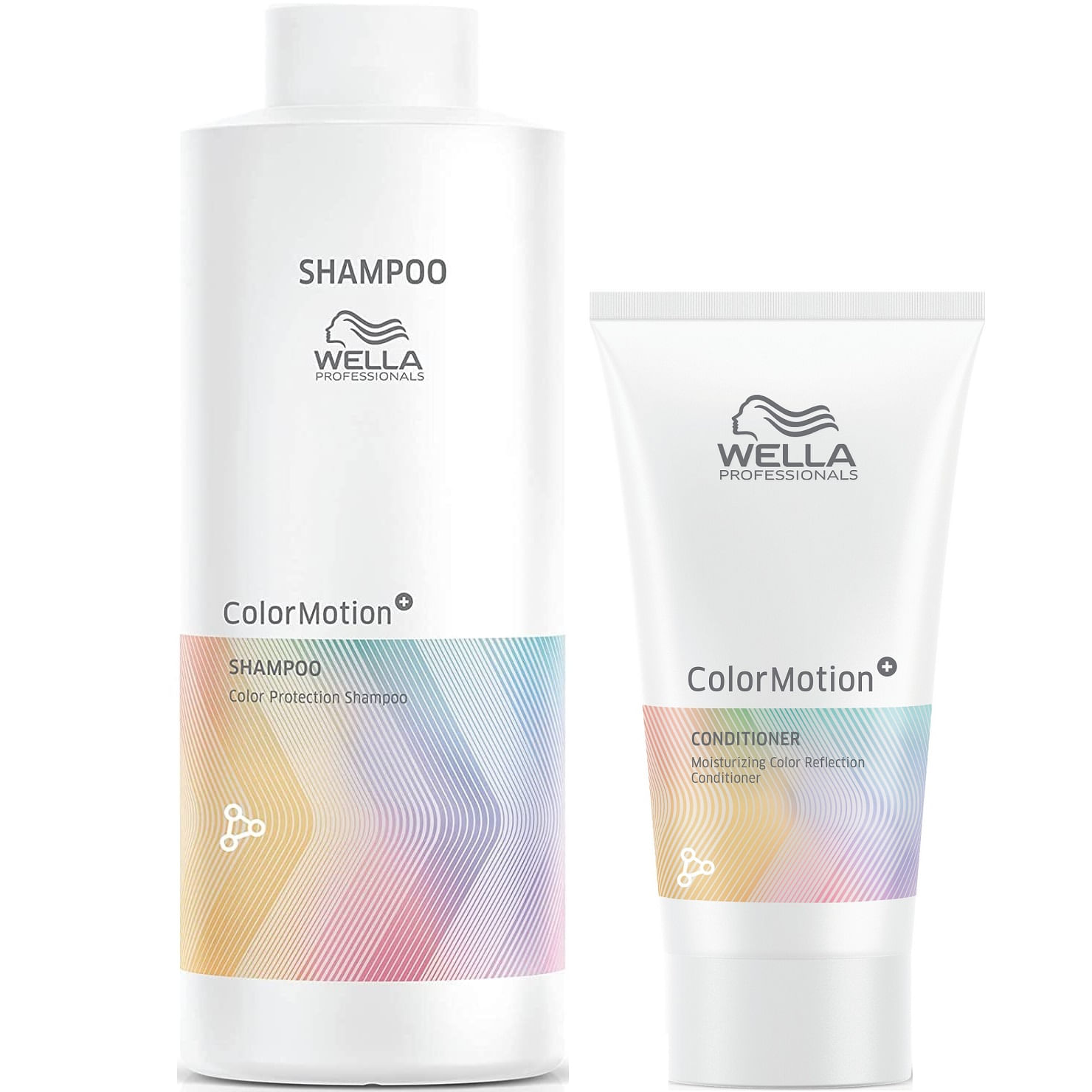 Shampoo para Cabello Teñido 1000ml + Acondicionador Wella Color Motion