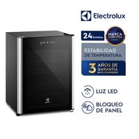Cava de Vino Electrolux 24 Botellas ERWV24W2MWB - Negro !OFERTA!