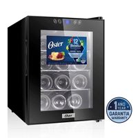 Vinera Oster® 12 Botellas OS-PWCC1203B - Color Negro - !OFERTA!
