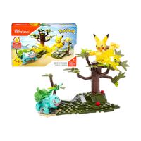 Mega Contrux Pikachu vs Bulbasaur 140 Piezas