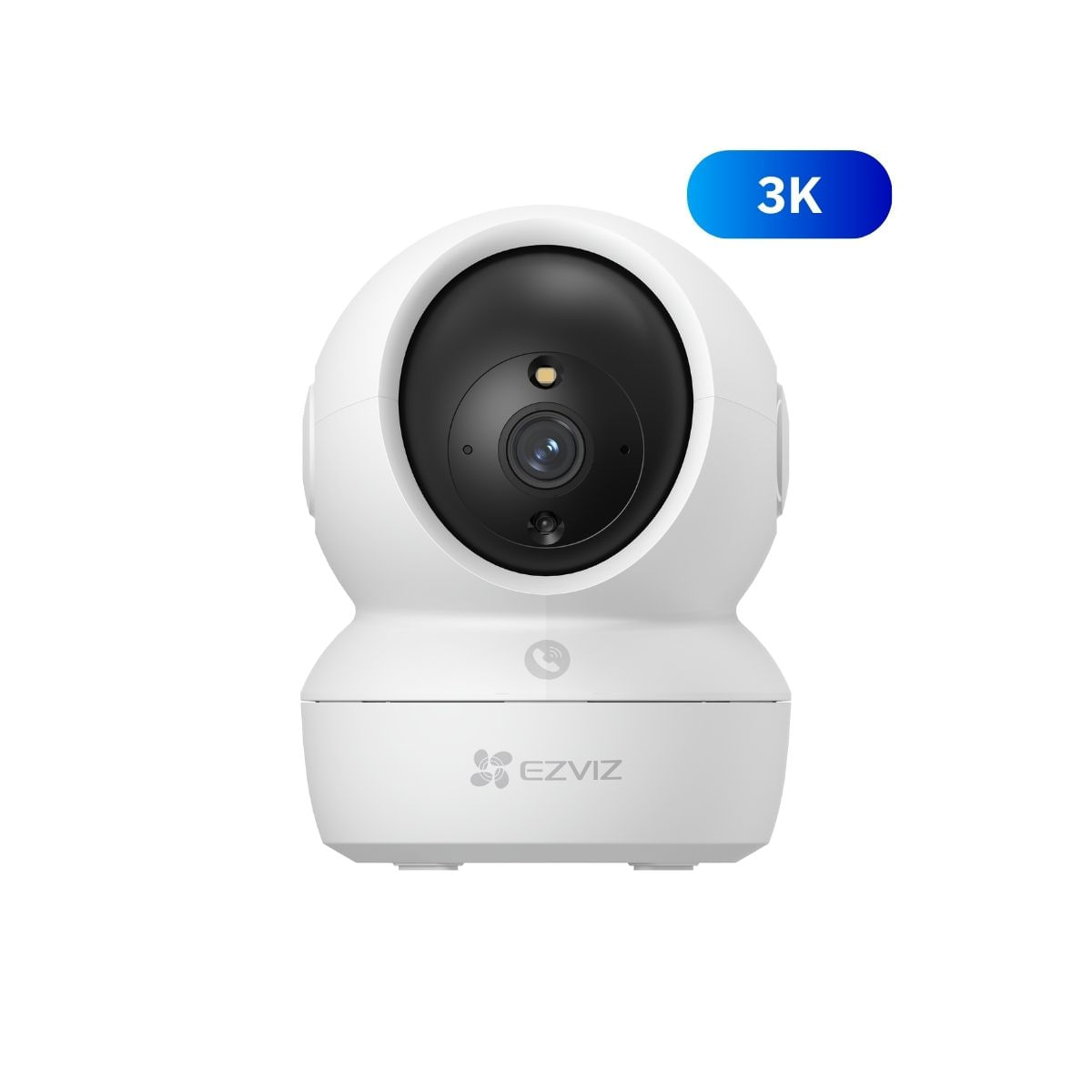 Cámara de seguridad Wifi H6C 3K Ezviz Gira 360° Boton Llamada