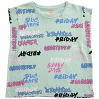 Polos Manga Corta mini print Teen Niña EUREKA