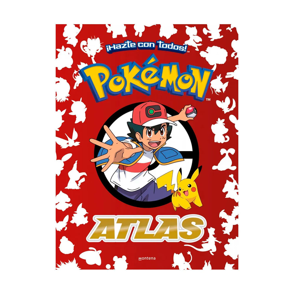 Pokemon Libro Atlas Montena en Español
