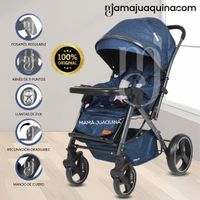 Coche Cuna de Lujo «BABY PARMAX» Azul