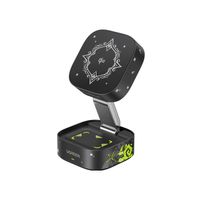 Ugreen Cargador Inalambrico Magnetico 2 en 1 Genshin Impact Edition Negro W702-35316GI