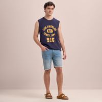 Short Hombre Amc Denim Roto1