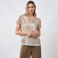 Blusa Mujer Zafin Dobby