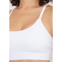 Sostén Mujer 25.031 Kayser Peto Algodón Blanco
