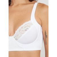 Sostén Mujer 50.501 Kayser Sin Soft Microfibra Blanco