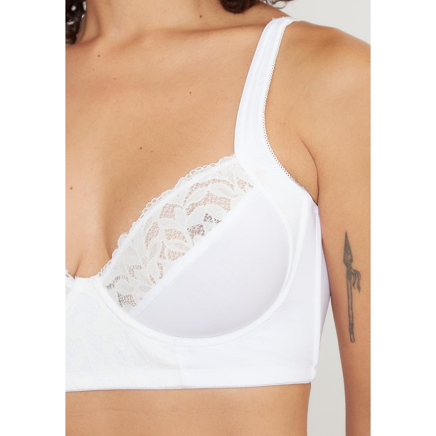 Sostén Mujer 50.501 Kayser Sin Soft Microfibra Blanco