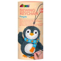 Set Crea Y Cose Tu Propio Llavero Avenir Pingüino Diy