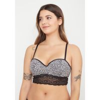 Sostén Mujer 50.8124 Kayser Soft Microfibra Animal Print
