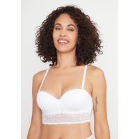 Sostén Mujer 50.8124 Kayser Soft Microfibra Blanco