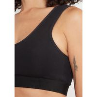 Sostén Mujer 25.030 Kayser Peto Algodón Negro