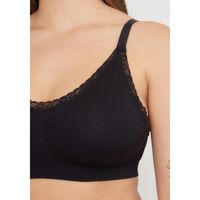 Sostén Mujer 50.515 Kayser Peto Sin Costura Negro