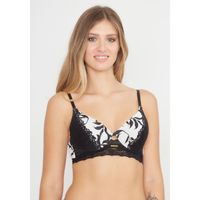 Sostén Mujer 50.8128 Kayser Soft Microfibra Negro