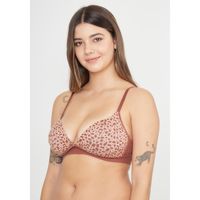 Sostén Mujer 50.5100 Kayser Soft Algodón Rosado