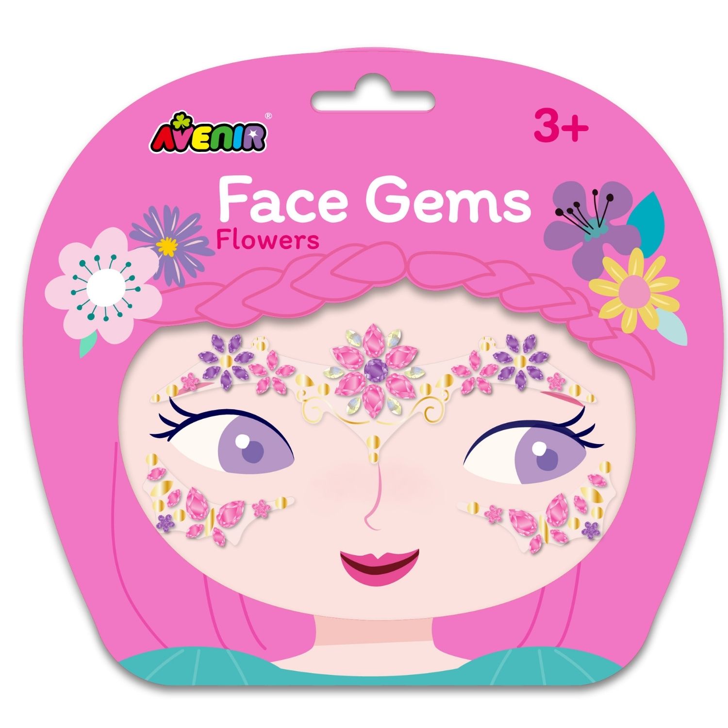 Stickers Gemas Faciales Avenir Flores