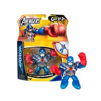 Figura Elástica Marvel Armadura Infinity Capitán América