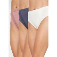 Pack X3 Calzones Maxi Mujer P310.80 Kayser Algodón Rosado