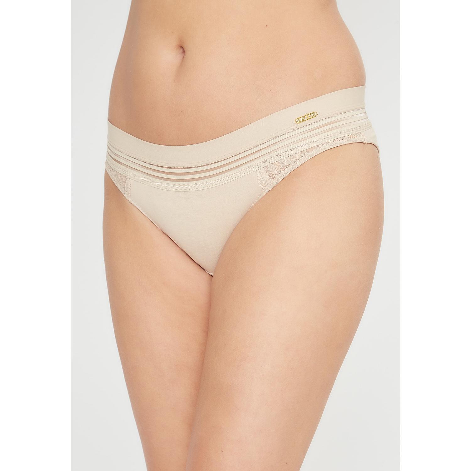 Trusa Bikini Mujer 13.5100 Kayser Algodón Beige