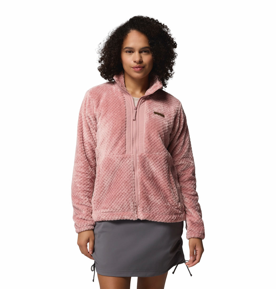 Polar Para Mujer Con Cierre Completo Fire Side™ III Rosado Vestuario
