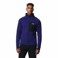 Polar Para Hombre Técnico Polartec® Power Grid™ Full Zip Azul Mountain Hardwear