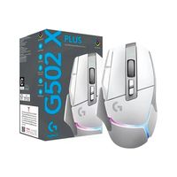 Mouse Logitech G502 X Plus Blanco RGB Wireless LIGHTFORCE