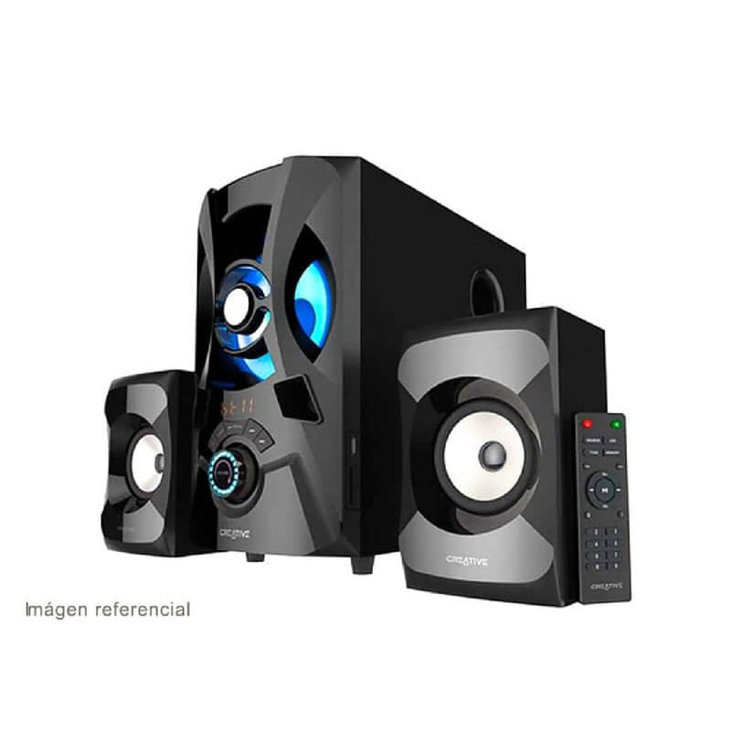 Parlante Creative SBS E2900 Subwoofer 2.1 Bluetooth Negro