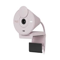 Camara Logitech Brio 300 Fhd 1080p con Modo Privacidad Rosado