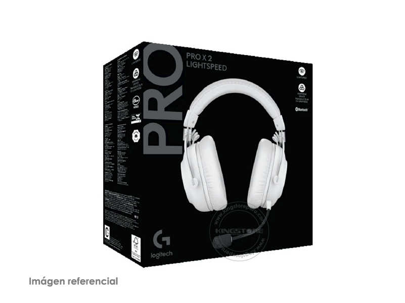 Audifono Logitech Pro x 2 Lightspeed Blanco