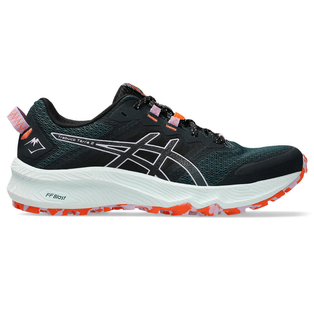 Zapatillas ASICS GEL-Trabuco Terra 2 Saxon Green/Light Ube Mujer