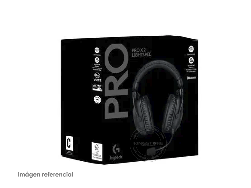 Audifono Logitech Pro x 2 Lightspeed Negro