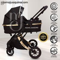 Coche Moisés Travel System «INOVA PLUS» de Lujo Negro