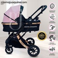 Coche Moisés Travel System «INOVA PLUS» de Lujo Rosa