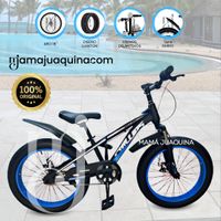 Bicicleta Deportiva Aro 16 «PHILLIPS» Llantas Anchas Celeste
