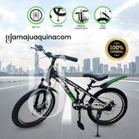 Bicicleta Deportiva Aro 20 «SKINY PHILLIPS» Edición Limitada Verde Claro