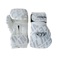 Guantes De Boxeo Box Amenazzy Importado 14 Onzas Blanco