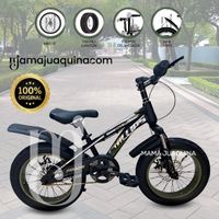 Bicicleta Deportiva Aro 12 «PHILLIPS» Llantas Anchas Negro
