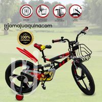 Bicicleta con Canasta Aro 20 «GUNGOR MAG» Aro de Magnesio Rojo