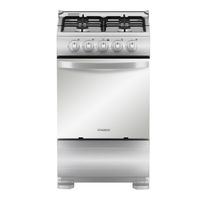 Cocina de Piso a Gas 52 cm Inox Mabe - TX5110P2
