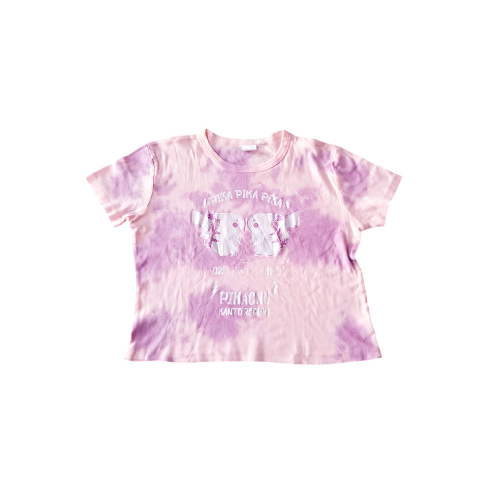 Pokemon Polo Dama Talla M Pikachu Pink