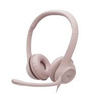 Audifono Microfono Logitech H390 USB Rosado