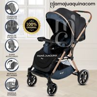 Coche Maleta de Lujo «WIN» con Bandeja de Comer Azul