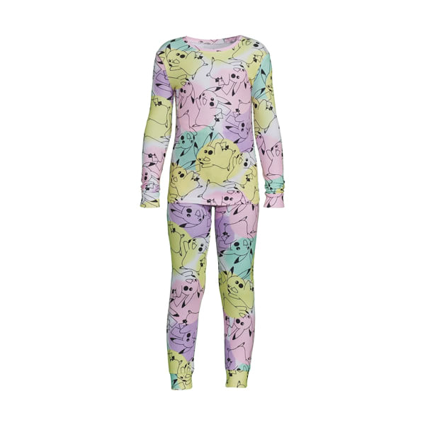 POKEMON CONJUNTO PIJAMA FIT TALLA 10