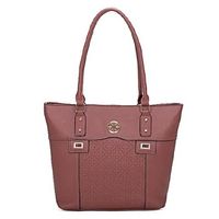 Cartera Bolso Tote Biocuero - Rosa Oscuro