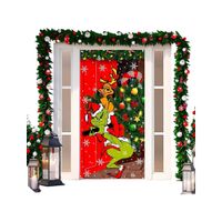 FUNDA NAVIDEÑA PARA PUERTA 410878-3-1
