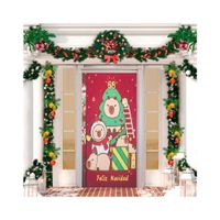 FUNDA NAVIDEÑA PARA PUERTA 410878-3-16
