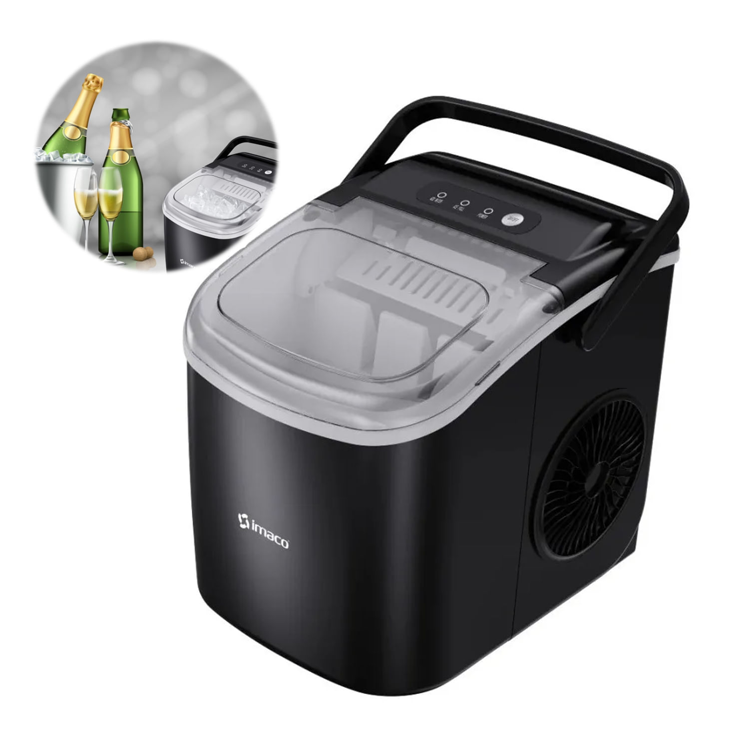 Máquina para hacer Hielo Imaco IMK1209 90W